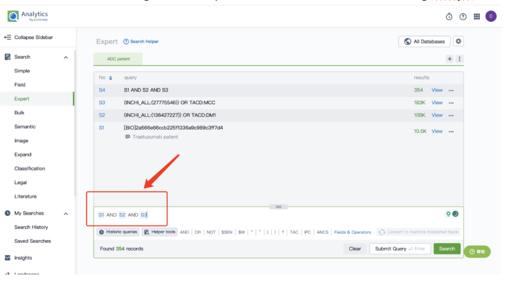 Patsnap Bio Sequence Search Chemical Database에는 Kadcyla의 MCC 링커와 강력한 세포 독성 약물인 DM1에 대한 특허 정보가 포함되어 있습니다.