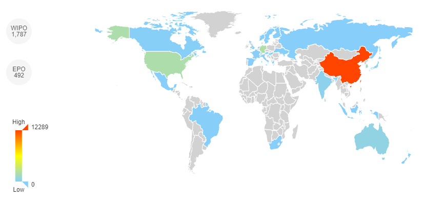 China Dominates the World for IoT Patenting Activity